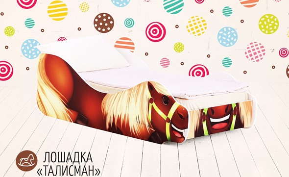 Детская кровать Лошадка-Талисман в Советском - изображение