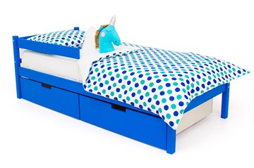 Детская кровать Skogen classic синяя в Советском