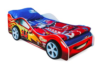 Детская кровать-машина Тачка красная в Урае