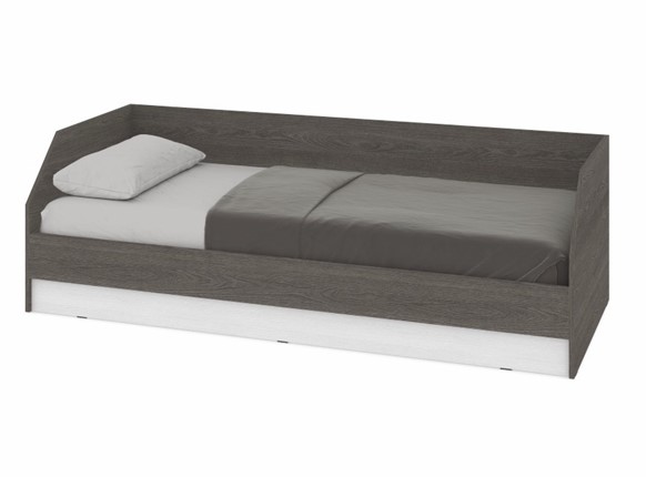 Подростковая кровать О81, Анкор темный - Анкор светлый в Нягани - изображение