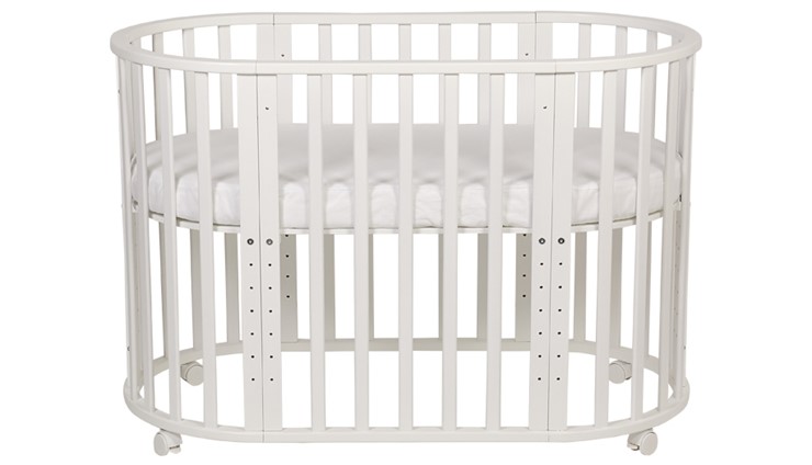 Детская кроватка-трансформер POLINI Kids Simple 911 Белый в Урае - изображение 4