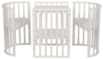 Детская кроватка-трансформер POLINI Kids Simple 911 Белый в Нижневартовске - предосмотр 6