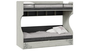 Детская 2-х ярусная кровать Оксфорд-2 ТД-399.11.01 в Нягани