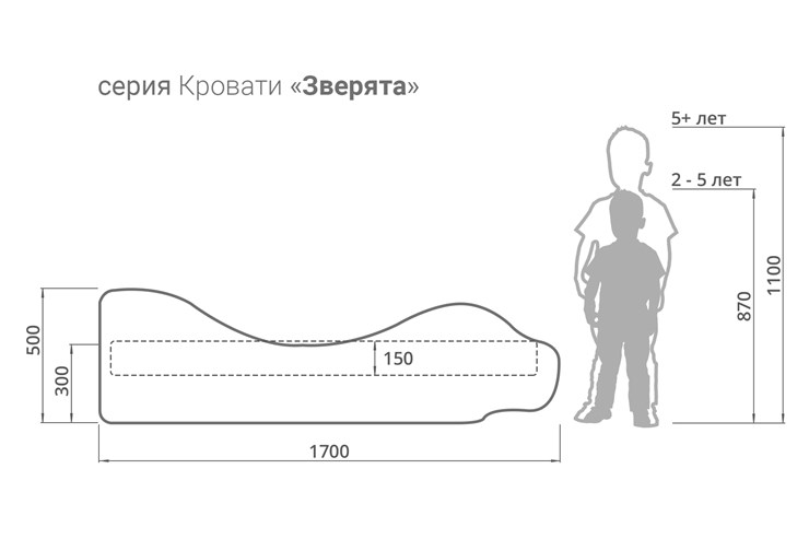 Кровать детская Далматинец–Найк в Лангепасе - изображение 2