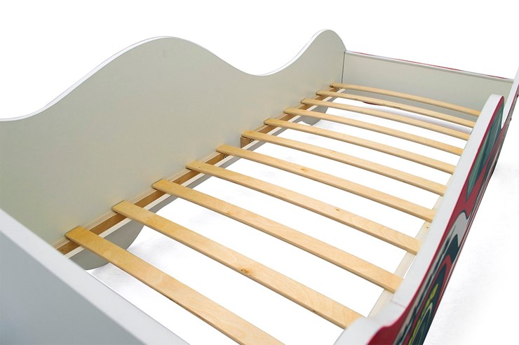 Кровать-машина в детскую Супра красная в Когалыме - изображение 8