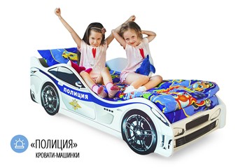 Кровать-машина детская Полиция в Сургуте - предосмотр 4