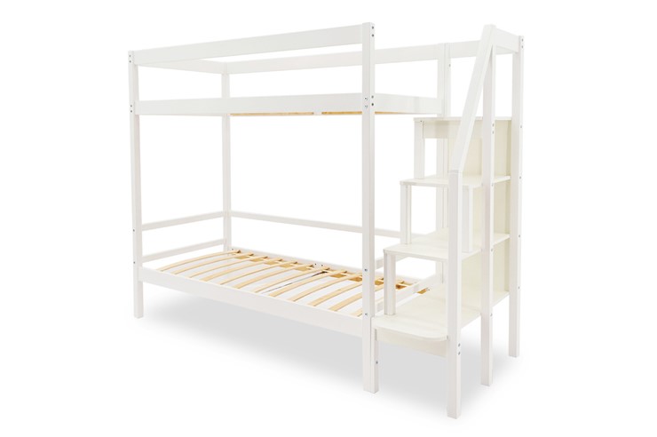 Кровать 2-ярусная Svogen белый в Нижневартовске - изображение 1