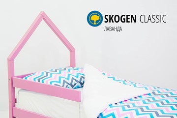 Кровать-домик в детскую мини Skogen лаванда в Лангепасе - предосмотр 3
