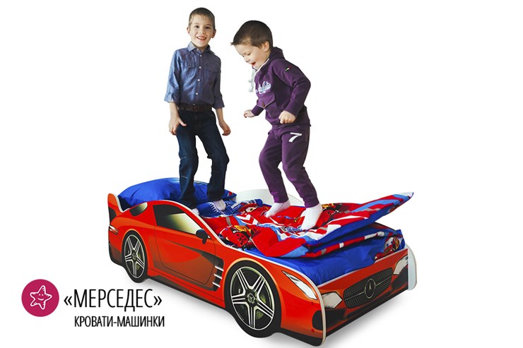 Кровать-машина в детскую Mercedes в Югорске - изображение 1