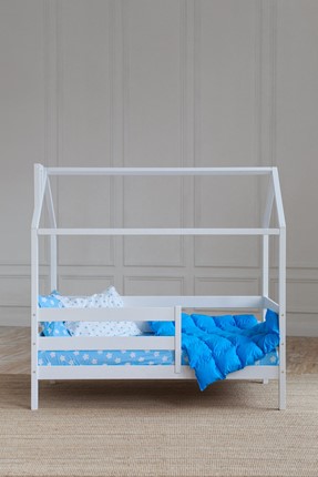 Детская кровать Домик, цвет белый в Урае - изображение