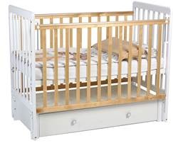 Детская кровать Фея 328-01 белый-натуральный в Урае - изображение 5