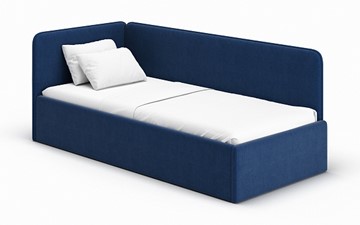 Кровать в детскую Leonardo синий 160х70 в Лангепасе