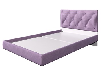 Кровать детская с каретной стяжкой Милана-3 МС 900, Фиолетовый в Урае