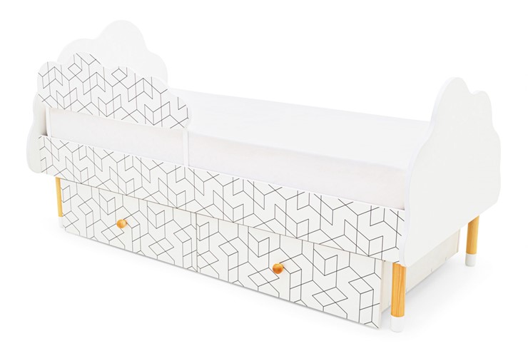 Кроватка Stumpa Облако "Кубики" в Когалыме - изображение 9