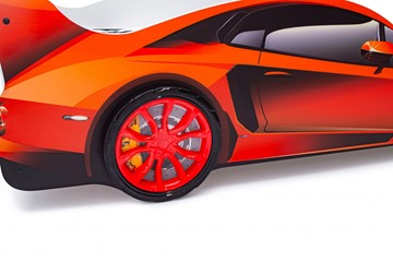 Кровать-машина детская Lamborghini в Нижневартовске - предосмотр 11