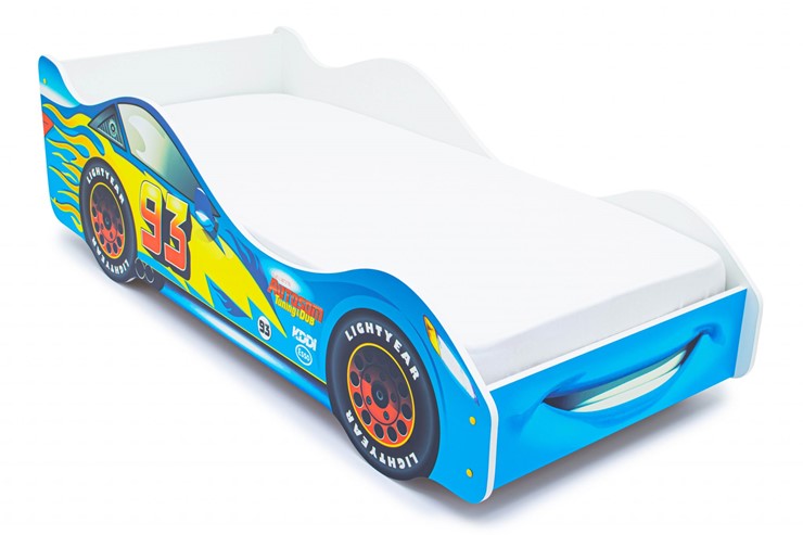 Детская кровать-машина Тачка синяя в Лангепасе - изображение 10