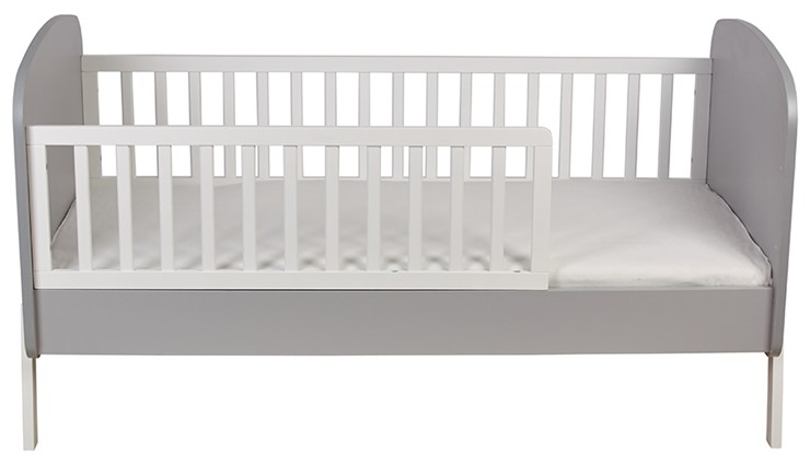 Детская кровать POLINI Kids Mirum 2000 Серый-Белый в Урае - изображение 7