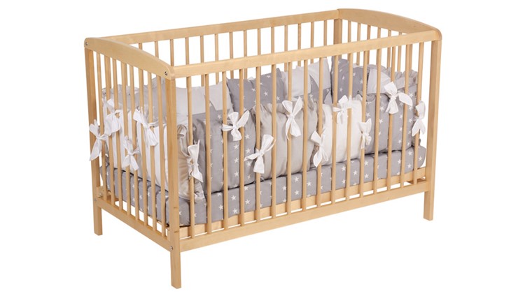 Кроватка для новорожденных POLINI Kids Simple 101 Натуральный в Лангепасе - изображение 6