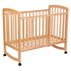Кроватка для новорожденных POLINI Kids Simple 304 Натуральный в Когалыме