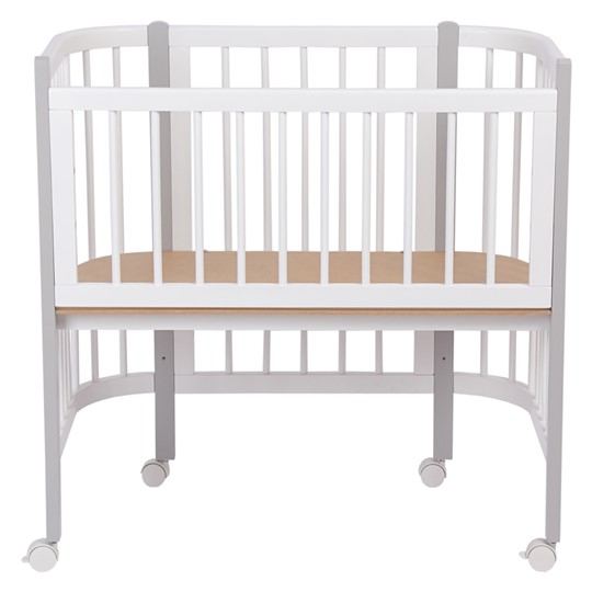 Приставная кровать POLINI Kids Simple 105 Белый / Серый в Нижневартовске - изображение 3