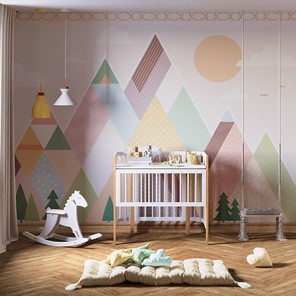 Детская кровать POLINI Kids Simple 120 Белый / Бук в Когалыме - предосмотр 10