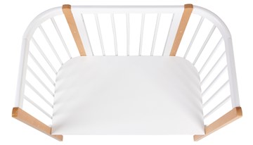 Детская кровать POLINI Kids Simple 120 Белый / Бук в Сургуте - предосмотр 4
