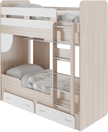 Кровать двухъярусная Остин М25 в Лангепасе - изображение