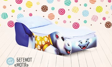 Детская кровать-зверенок Бегемот-Мотя в Нижневартовске