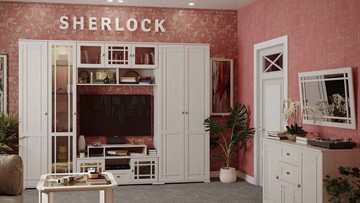 Набор мебели для гостиной Sherlock №3, Ясень Анкор светлый в Нижневартовске