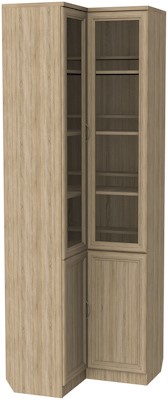 Шкаф 211, цвет Дуб Сонома в Когалыме - изображение