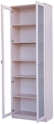 Шкаф двухдверный 224, цвет Венге в Нижневартовске - изображение 1