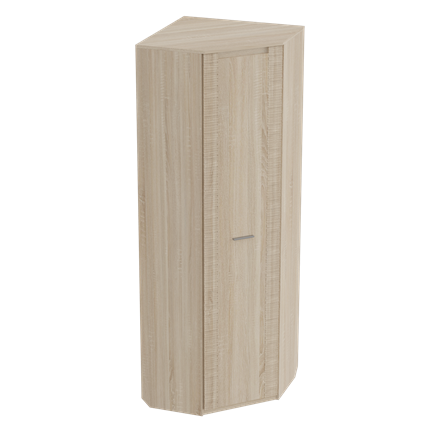 Шкаф угловой Элана, Дуб сонома 720х720х208 в Урае - изображение