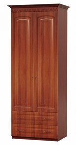 Шкаф Гармония-4, 2-х створчатый с ящиками, цвет Итальянский орех в Нижневартовске