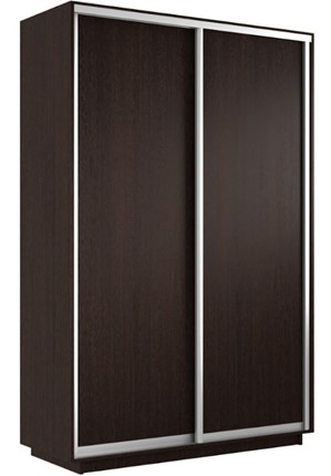Шкаф 2-дверный Экспресс (ДСП) 1400х600х2400, венге в Нефтеюганске - изображение