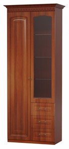 Шкаф 2-дверный Гармония-4, МЦН комбинированный в Ханты-Мансийске