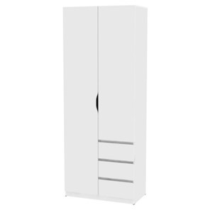 Шкаф 2-дверный Мальта H188, Белый в Сургуте