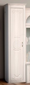 Шкаф 1-дверный Венеция, ясень анкор светлый/сандал белый матовый в Югорске