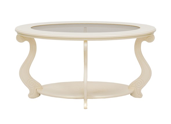 Овальный столик Виват С, цвет Дуб шампань в Лангепасе - изображение