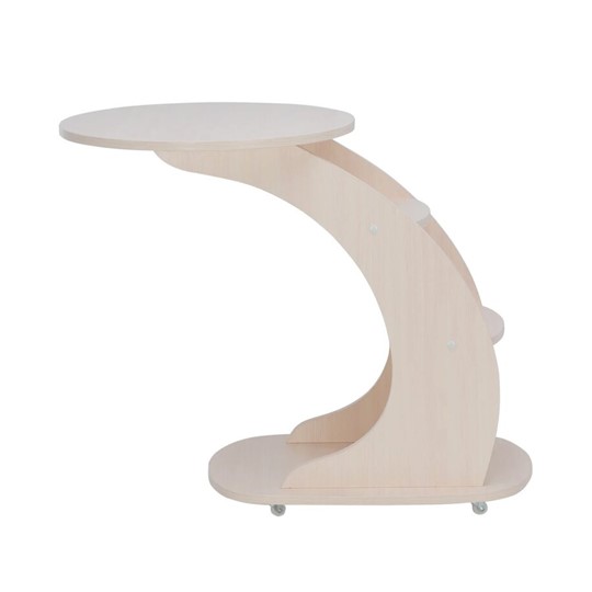 Подкатной стол Leset Стелс, цвет Молочный дуб в Урае - изображение 2