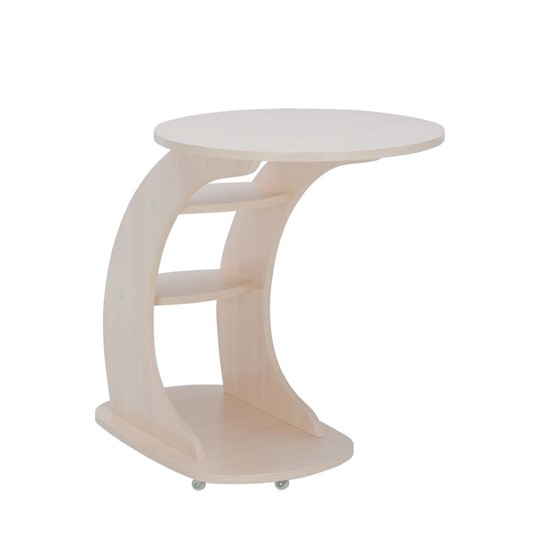 Подкатной стол Leset Стелс, цвет Молочный дуб в Лангепасе - изображение 3