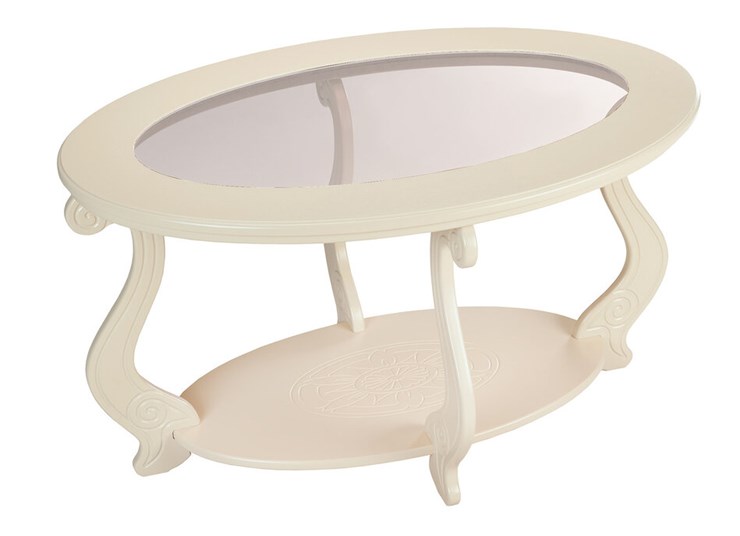 Овальный столик Виват С, цвет Дуб шампань в Лангепасе - изображение 1