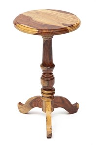 Столик кофейный Бомбей - 0237 палисандр, 35*35*60, натуральный (natural) арт.10046 в Нягани