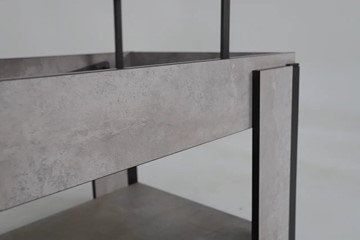 Журнальный стол-трансформер Дэнс, цемент светлый в Лангепасе - предосмотр 8