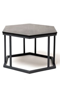 Интерьерный стол Женева  цвет серый гранит Артикул: RC658-50-50-4sis в Лангепасе