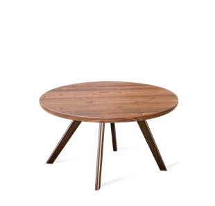 Круглый столик SHT-S39 / SHT-TT 70 МДФ (светлый орех/венге) в Лангепасе