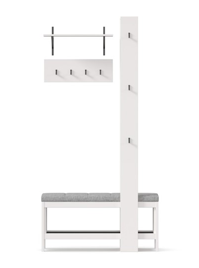 Набор мебели для прихожей Бланко №14 (Белый) в Урае - изображение 6
