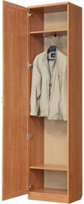 Шкаф-пенал 107 с выдвижной штангой, цвет Венге в Лангепасе - предосмотр 1