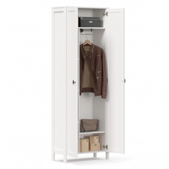 Шкаф 2х-дверный Бланко ЛД 137.020.000 (Белый) в Лангепасе - изображение 3