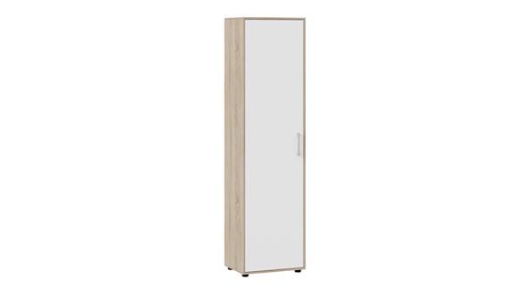 Распашной шкаф Витра тип 1 (Дуб сонома/Белый ясень) в Когалыме - изображение