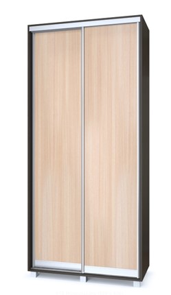 Шкаф 2-х дверный Роланд Р10-Р60, Дуб млечный/Венге в Лангепасе - изображение